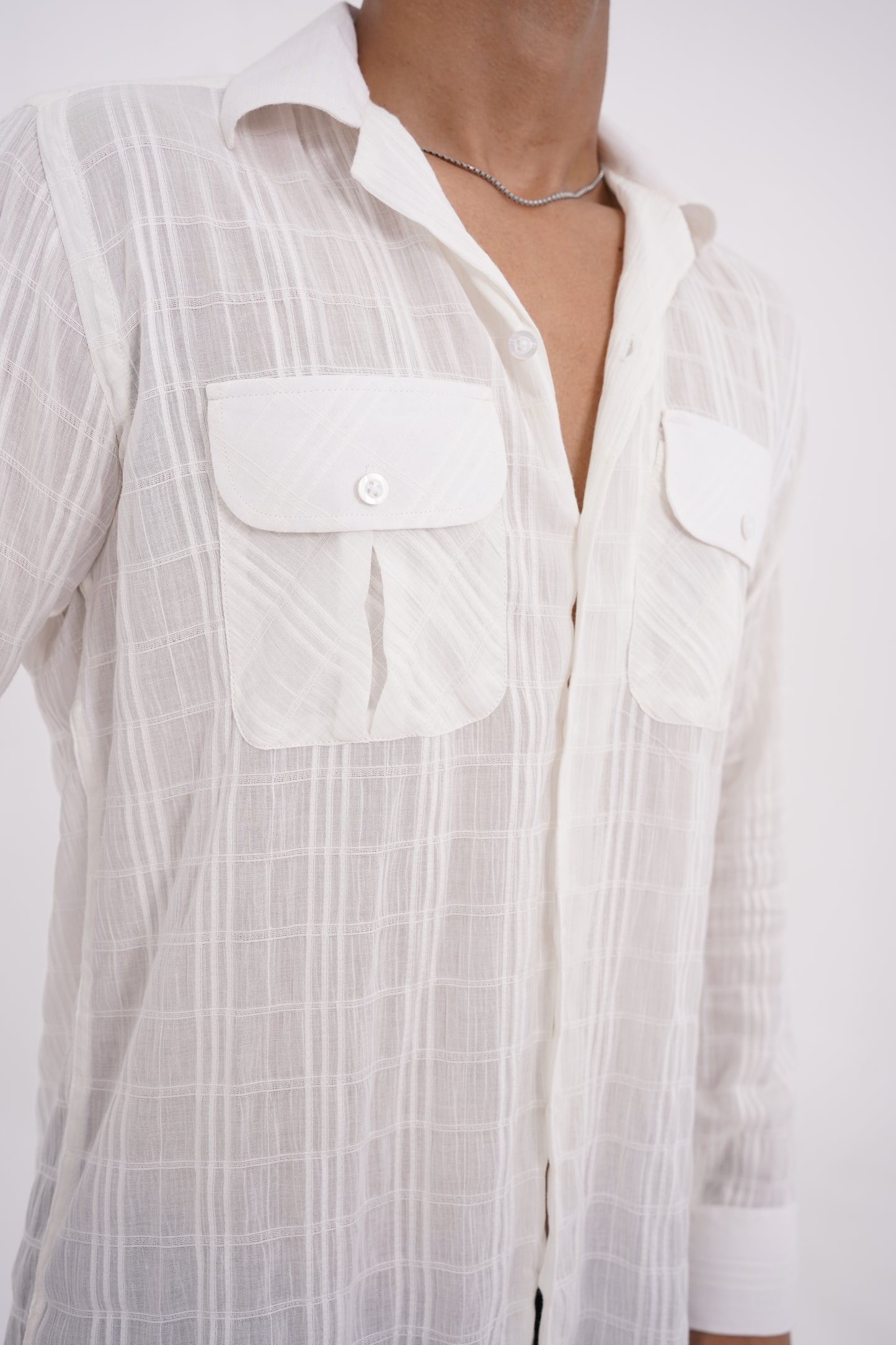 MUSLIN WHITE SHIRT