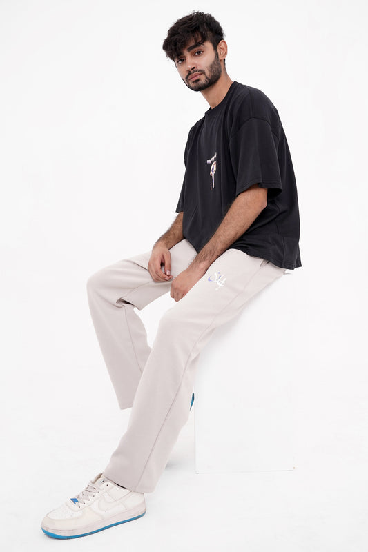 OFF WHITE STRAIGHT FIT TROUSER